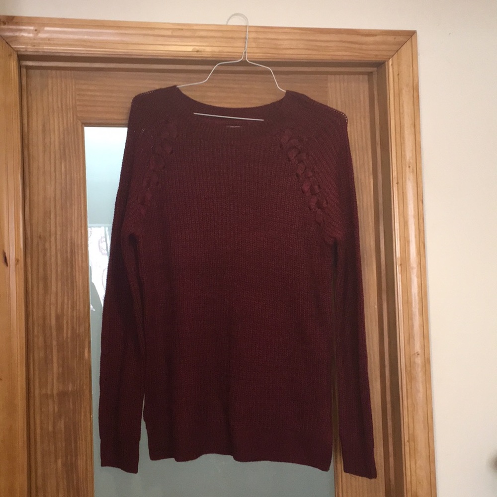 Burgandy Sweater